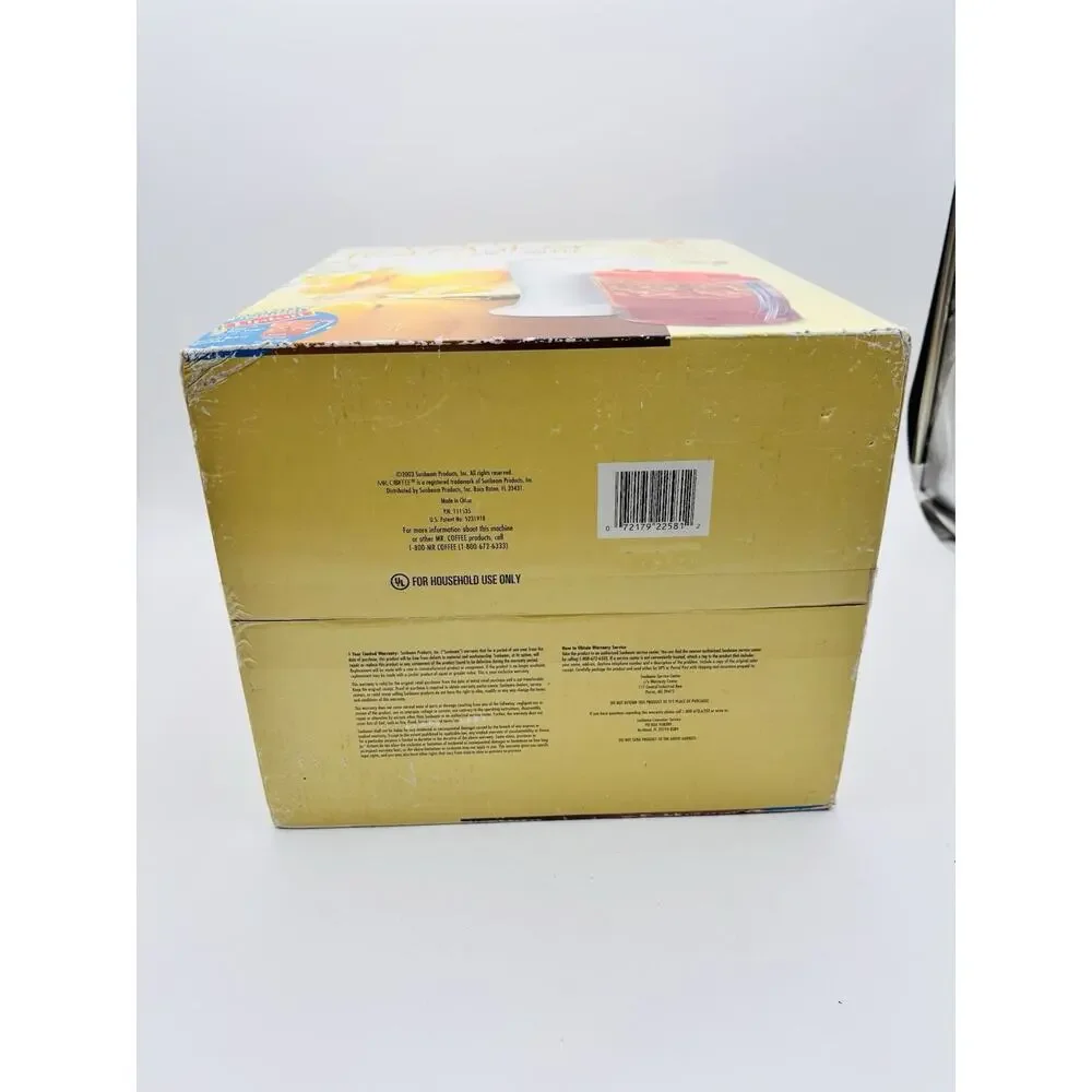 Vintage Mr. Coffee Iced Tea Maker 3 Quart-TM20P-New in Open Box